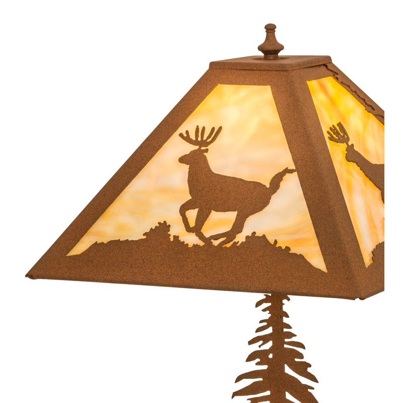 Rustic Lodge Table Lamp