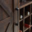 Solid Wood Cabinet/Enclosed Storage Wine Bottle Rack-853837409