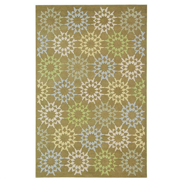 Kirstey Martha Stewart Hand Hooked Cotton Pile Rug