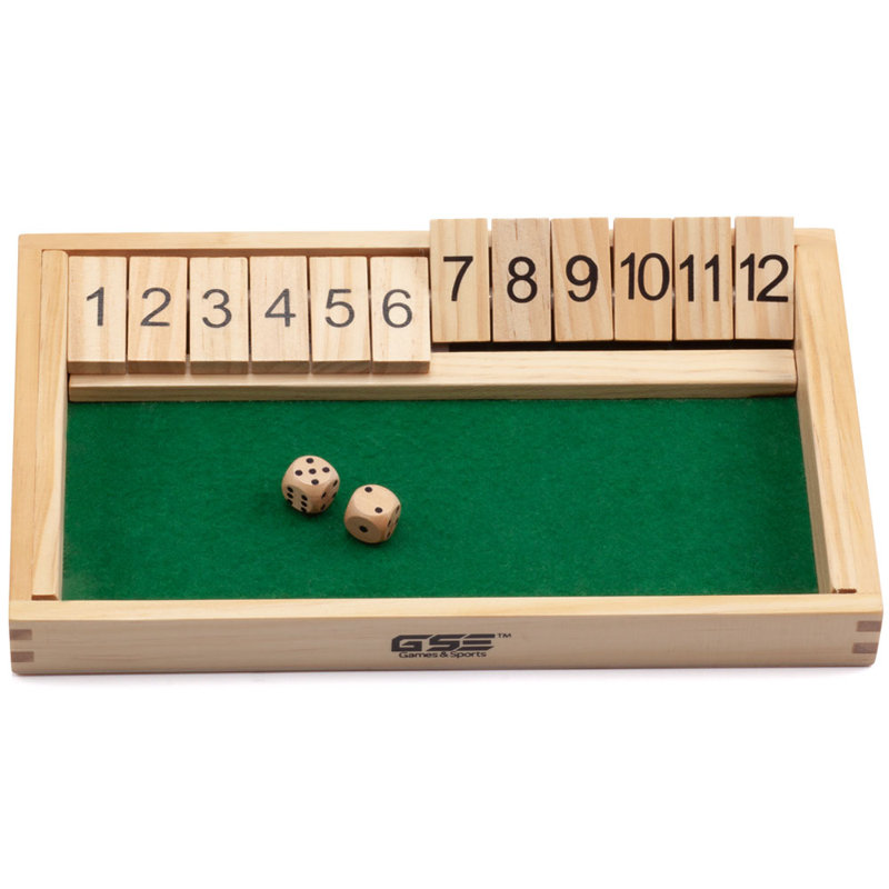 Jeu de dés Shut The Box