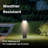 Outdoor Solar Metal Pathway Light With Motion Sensor