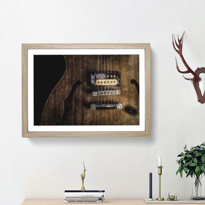 Strings of the Electric Guitar - Framed Print