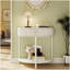 Table de bout demi-lune Artisan-Wave