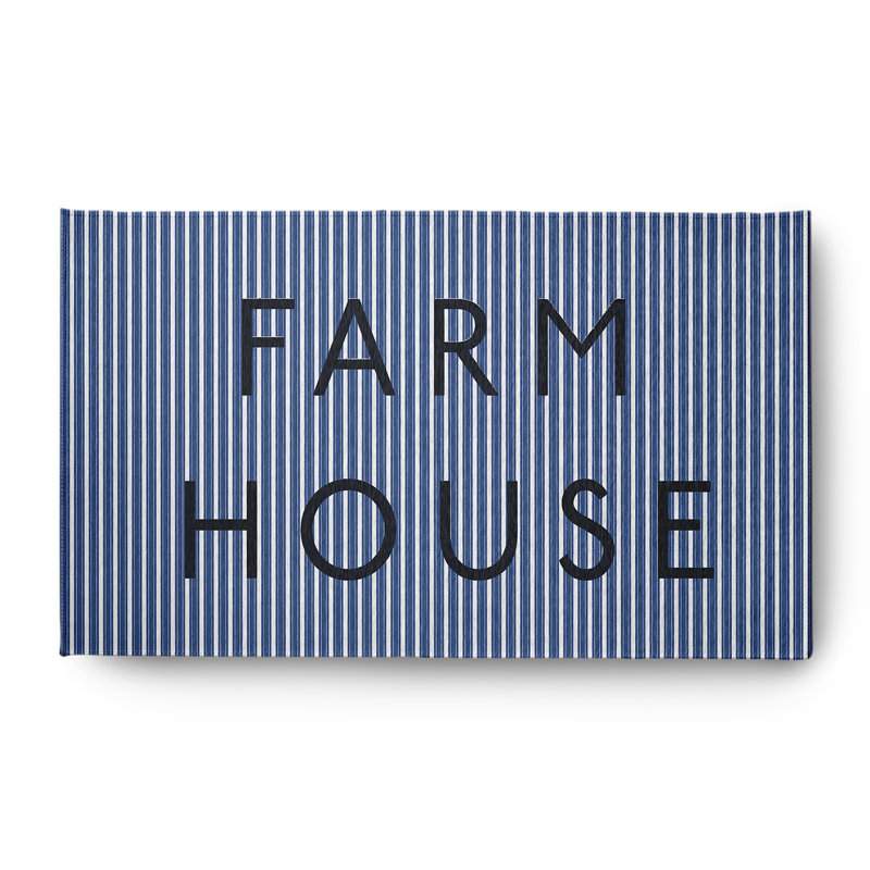 Chenille Striped Indoor Rug, Rectangle 3' x 5'
