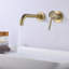 Robinet pour salle de bain mural, lavabo pour salle de bain à un trou, robinet de salle de bain mural Summerain-65462626