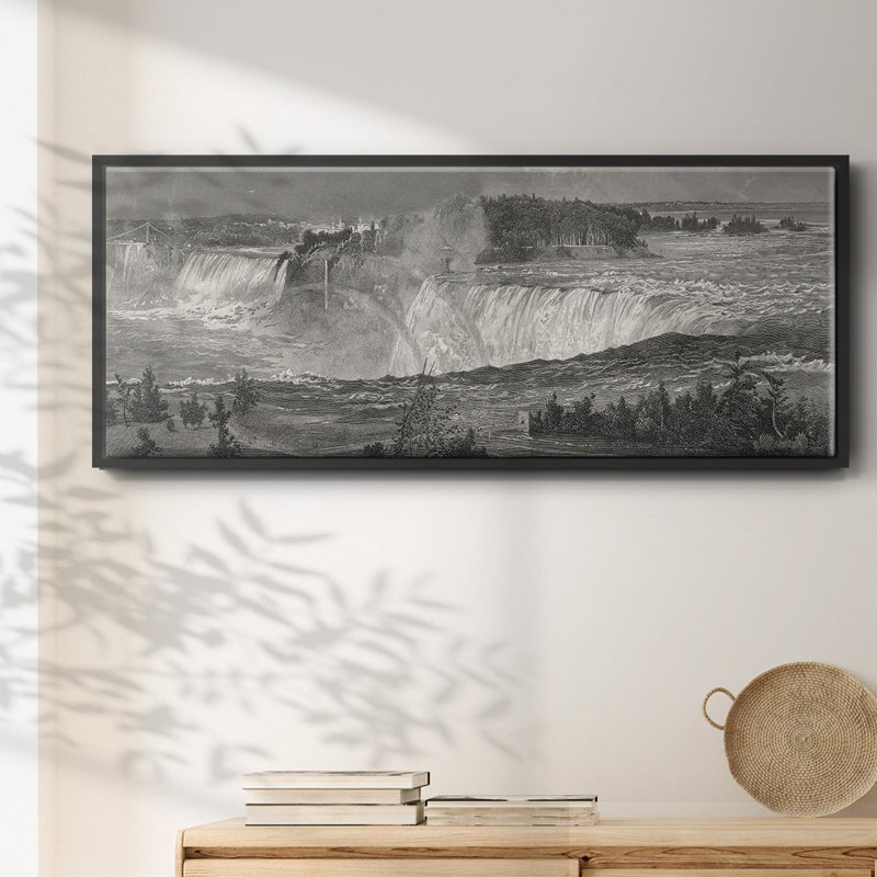 Niagara- Framed Canvas, 24" H x 60" W