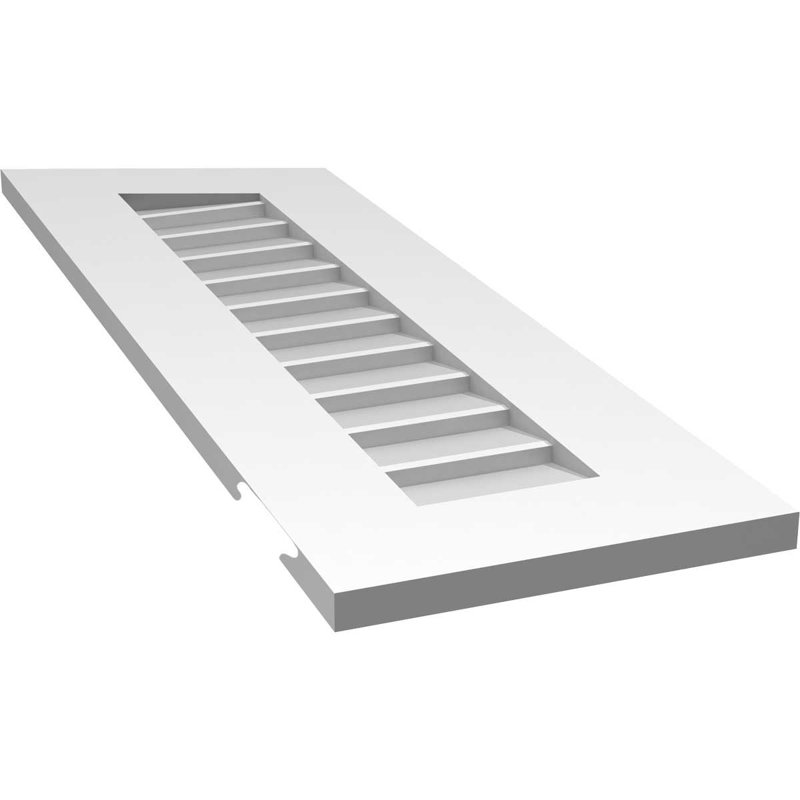 Ventilateur à pignon non-fonctionnel Signature, H 38 po x l 12 po x P 4,47 po