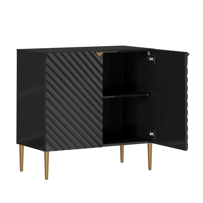 Newmark Accent Cabinet, Black