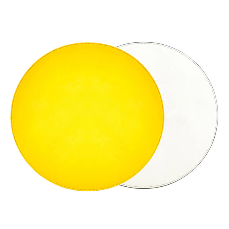 Patent Reversible Placemats - Green & Sage, Yellow/White