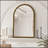 Iron Art Arch Vintage Vanity Mirror, Wall Hanging, Placed On The Table, Suitable For Living Room, Bedroom, Bathroom-410808730