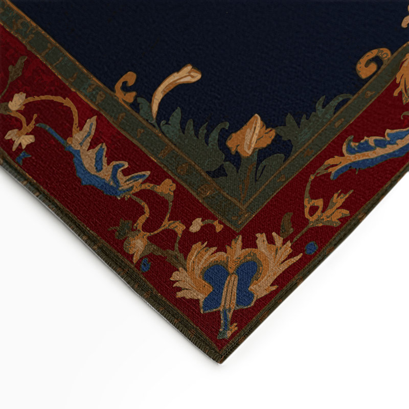 Tapis d'intérieur et d'extérieur brun français, Rectangle 9 pi x 12 pi