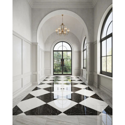 IL Lusso Nero Marquina 24x24 Polished