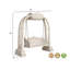 Banc pivotant en bois massif Berlene