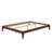 Solid Dry Bamboo Wood Platform Bed-1782834605