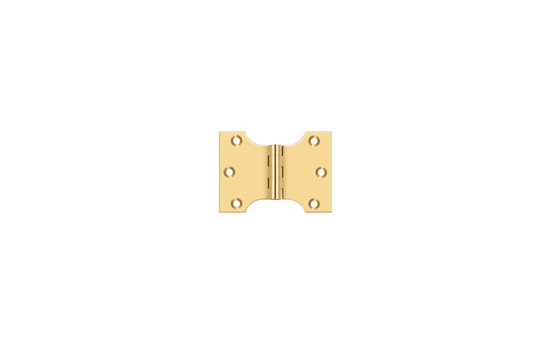 Hinge, PVD Polished Brass
