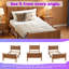 Structure de lit plateforme simple / double / grand Unalta avec tête de lit et pied de lit, rangement sous le lit-1059675310-1059675305