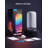 Smart Table Lamp 2, Touch Bedside Small Table Lamp Work With Matter, Alexa, LED Desk Lamp With 64 Scene Modes, Color Changing Lamp For Bedroom Living Room Dimmable Night Light(Corded)
