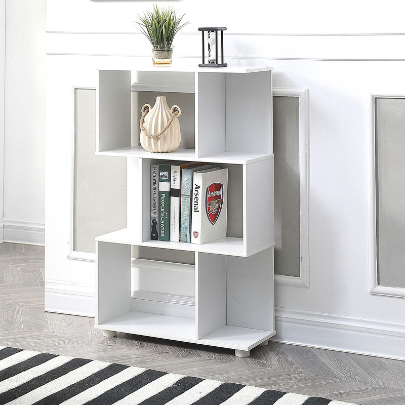 Bibliothèque moderne à 3 tablettes