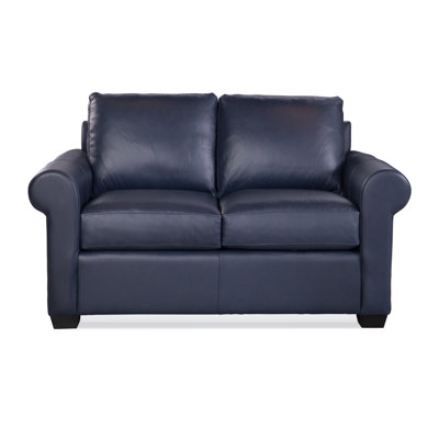 Bedford Leather Loveseat