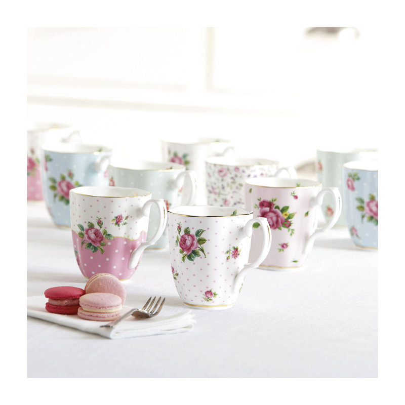 Royal Albert New Country Roses Bone China Coffee Mug