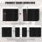 8-Piece 23.6" x 23.6" 3D Acoustic Wood Slat Wall Panels, Sound Absorbing Decorative Panels for Interior Walls-122630487