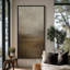 Grande toile murale encadrée, impressions abstraites de paysage minimaliste brun neutre - 60 po x 30 po-447701659-447701732