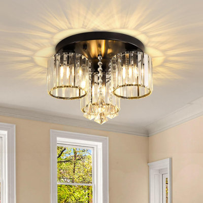 Farmhouse Glass Chandelier
