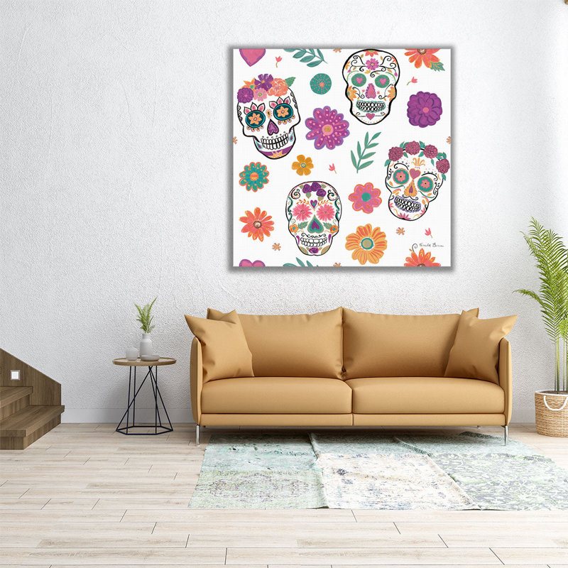 Jour des Morts - Art mural sur toile, H 40 po x l 40 po