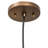 Cresie 1 - Light Antique Copper Cylinder Pendant