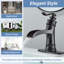 Single-handle Bathroom Faucet with Drain Assembly-87393881