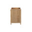 Base de meuble-lavabo en bois massif Cane