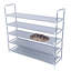 Simple Assembly 5 Tiers Non-Woven Fabric Shoe Rack With Handle