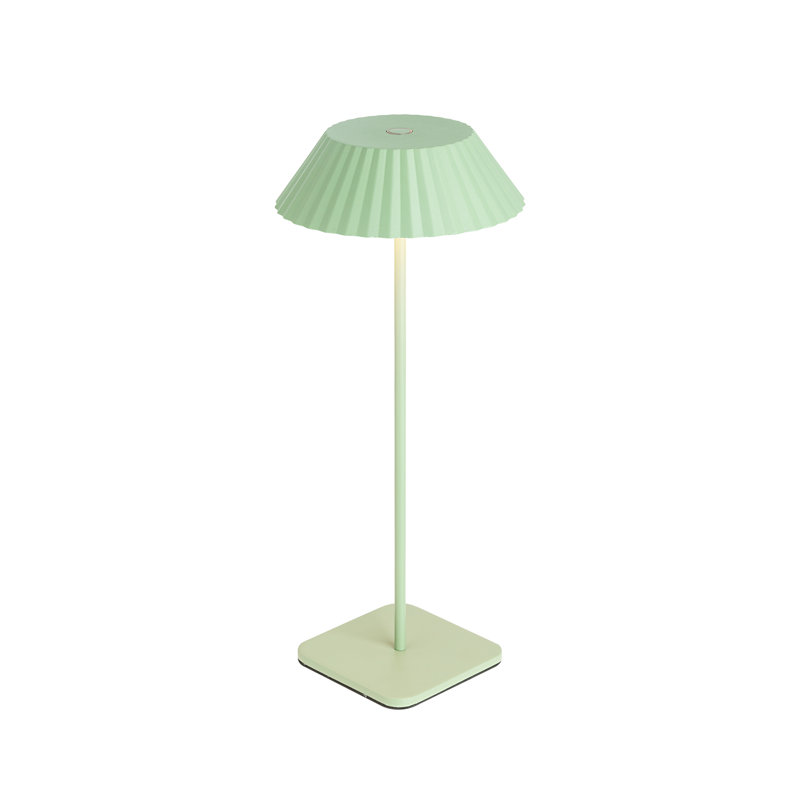 Pela 6-In LED Table Lamp, Sage Green
