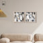 Ensemble de décorations murales «Cobblestone Duo Shadowbox» par Art Remedy