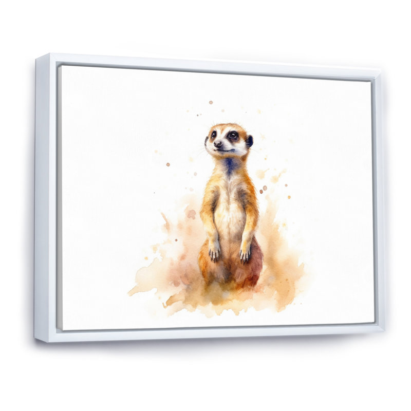 Reproductions d'art mural Mekerat, H 12 po x l 20 po x P 1 po, Cadre flottant blanc