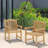 Carstens 11 Piece Velo Rectangular Extedable Dining Set | 100% FSC Certified Teak Wood | Ideal Furniture Set For Outdoors