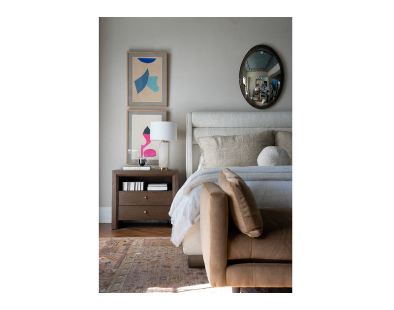Millie 2 - Drawer Solid Wood Nightstand