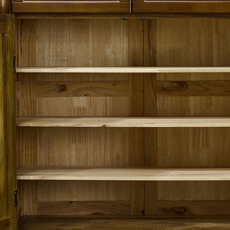 Armoire d'entrée en bois de camphre massif