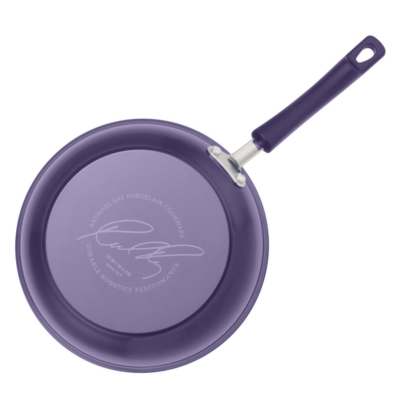 14-Piece Purple Gradient Nonstick Aluminum Cookware Set