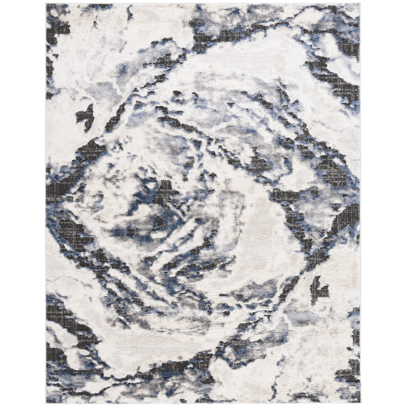 Dixil Performance Abstract Rug, Rectangle 8' x 10'