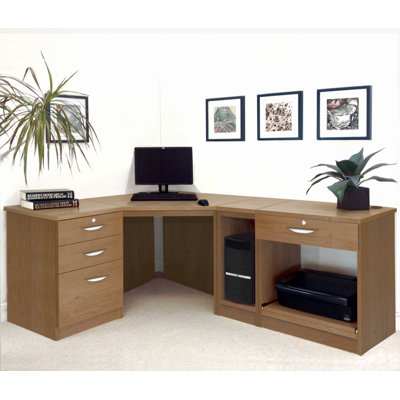 Brie L-Shape Computer Desk