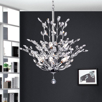 Brookleigh 9 - Light Dimmable Empire Chandelier