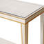 Lilly 72'' W Glass Console Table-1724618413