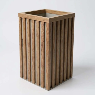 Square Grove Column Planter - Medium