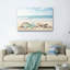 Ensemble de 1 tableau sur toile en verre de plage-129062130-129062135