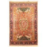 Fine Tabriz Rug 5' X 7'8"