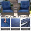 Chaise d'extérieur en osier avec coussins Braxleigh (ensemble de 2)-799464366-799464352