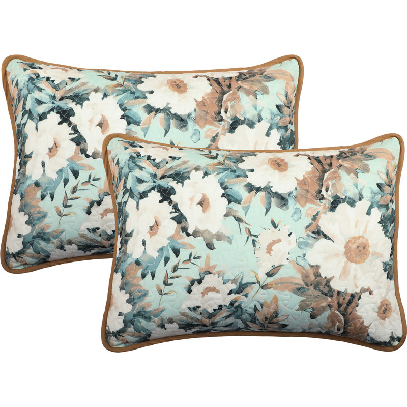 Tori 3 Piece Floral Quilt Set, Queen