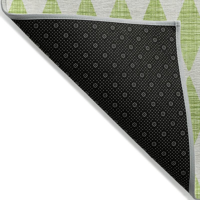 Tapis intérieur / extérieur Fayme, Rectangle 2 pi 6 po x 3 pi 10 po