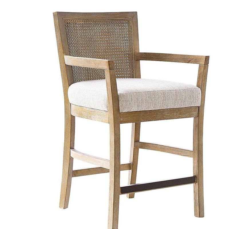 Tabouret de bar en rotin